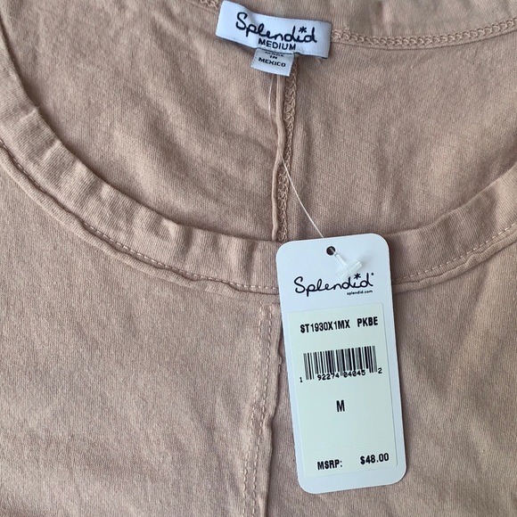 Splendid Split Seam Tank NWT - Picture 6 of 7